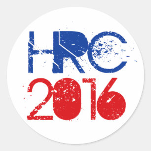 Hillary Rodham Clinton 2016 Ronde Sticker