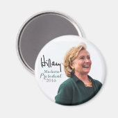 Hillary Rodham Clinton Madame le Président Magnet (Recto/Verso)