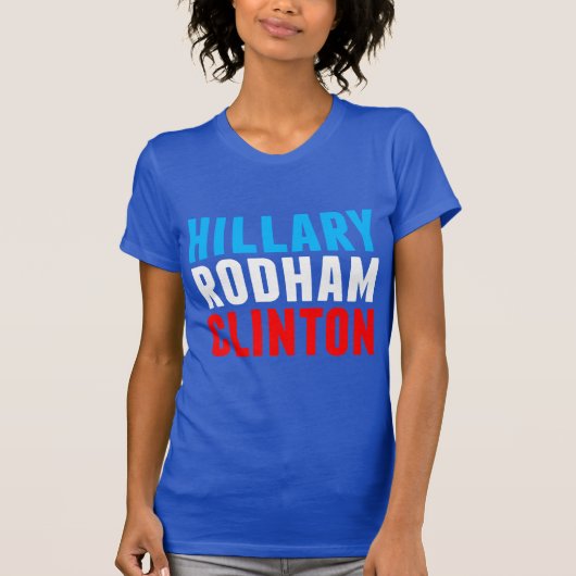 Hillary Rodham Clinton T-shirt (Voorkant)