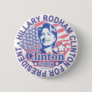 Hillary Rodham Clinton voor de Button van Presiden