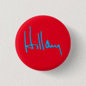 "Hillary" Ronde Button 3,2 Cm (Voorkant)