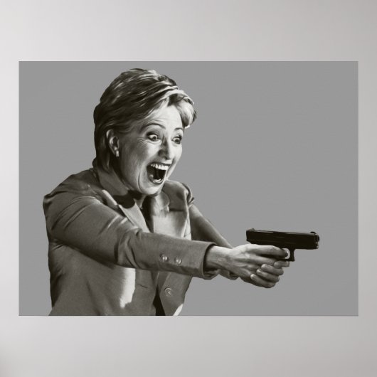 Hillary Shooter Poster (Voorkant)