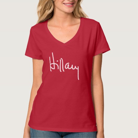 Hillary Signature T-shirt (Voorkant)