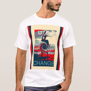 Hillary USA, we zijn sterker samen T-shirt