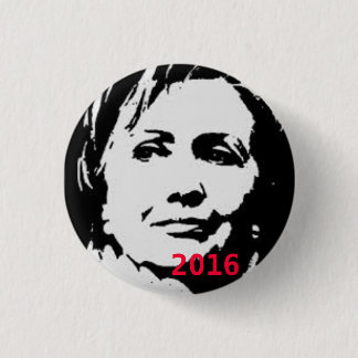 Hillary voor President 2016 Button
