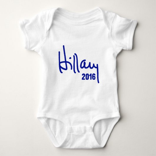 Hillary voor President 2016 Romper (Voorkant)