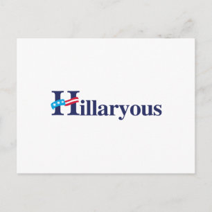 Hillaryous Hillary Briefkaart