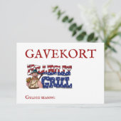 HillBilly Grill Danemark Carte cadeau! (Debout devant)