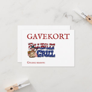 HillBilly Grill Danemark Carte cadeau!