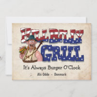 HillBilly Grill Danemark Carte de voeux!