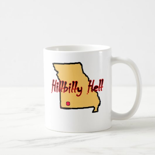 Hillbilly Hell Coffee Mok (Rechts)