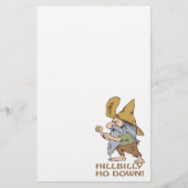 HillBilly Ho Down Briefpapier (Voorkant)