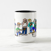 Hillbilly Jug Band Mug (Centre)