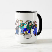 Hillbilly Jug Band Mug (Devant droit)