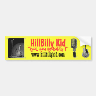 HillBilly Kind Bumpersticker