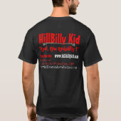 HillBilly Kind T-Shirt (Achterkant)