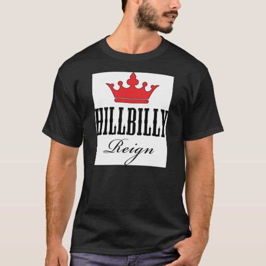 Hillbilly Reign Black T-shirt (Voorkant)