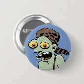 Hillbilly Zombie Ronde Button 5,7 Cm (Voorkant /achterkant)
