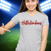 Hillgrimpeurs Tshirt de script lumineux