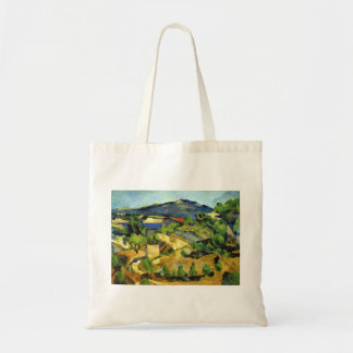 Hills in the French Provence - Paul Cezanne - c187 Tote Bag