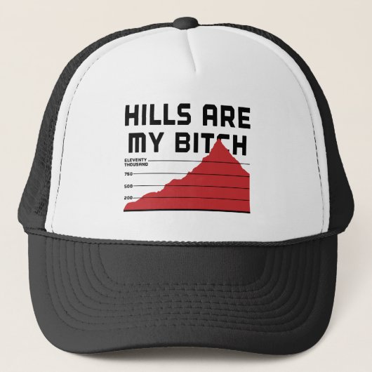 Hills zijn mijn trucker pet (Voorkant)