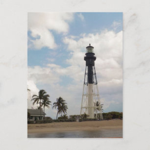 Hillsboro Inlet Light Tower Custom Briefkaart