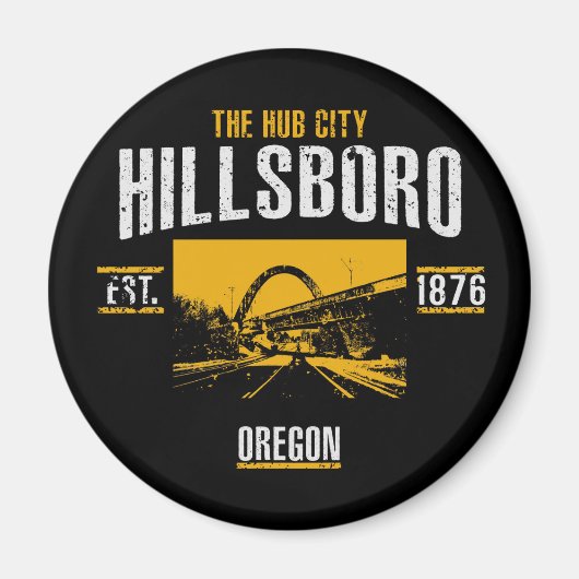 Hillsboro Magneet (Voorkant)