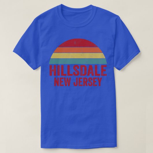 Hillsdale New Jersey T-shirt (Design voorkant)