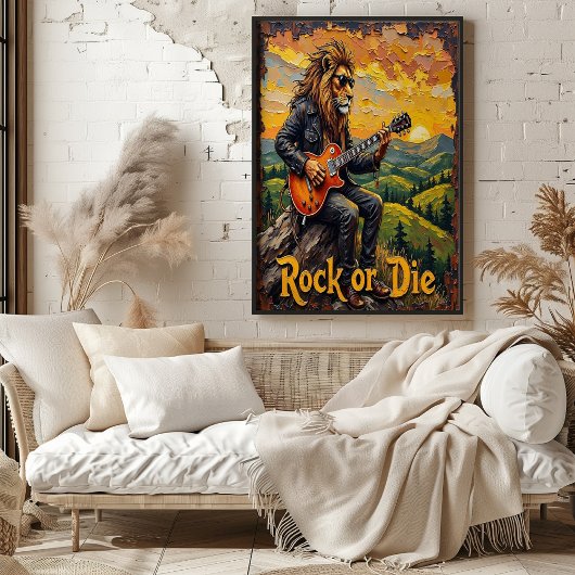 Hillside Blues: Lion's Epic Poster