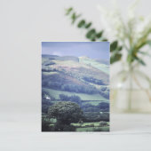 Hillside in Wales Carte postale britannique (Debout devant)