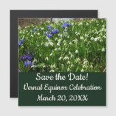 Hillside of Early Spring Flowers Landscape (Voorkant / Achterkant)