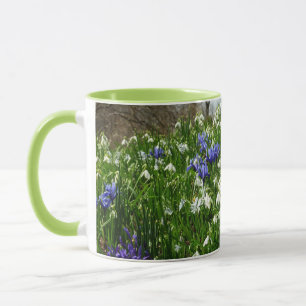 Hillside of Early Spring Flowers Landscape Mok