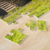 Hillside Shack Uitzicht of Mountains & Forest Legpuzzel (Zijkant)