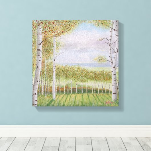 Hillside Special Spot Canvas Afdruk (Insitu (Houten vloer))