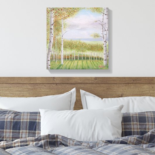 Hillside Special Spot Canvas Afdruk (Insitu (Slaapkamer))