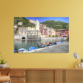 Hillside, stad Vernazza, Cinque Terre, Liguria Canvas Afdruk (Insitu (Woonkamer))