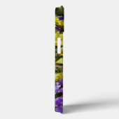 Hillside van Paarse en gele pansies Case-Mate iPhone Case (Achterkant / Rechts)