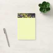 Hillside van Paarse en gele pansies Post-it® Notes (Kantoor)