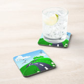 Hilly road, dessous de verre (Côté Droit)