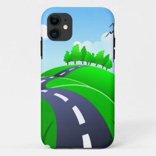 Hilly road, iPhone 5 coque