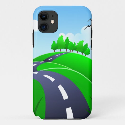 Hilly road, iPhone 5 coque (Dos)
