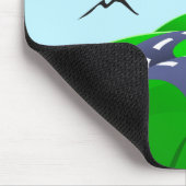 Hilly road, mousepad muismat (Hoek)