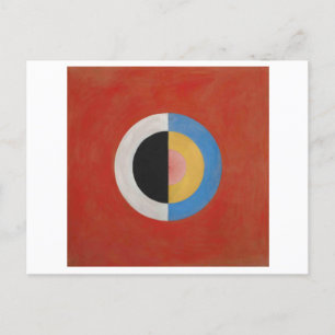 Hilma af Klint abstract art Briefkaart