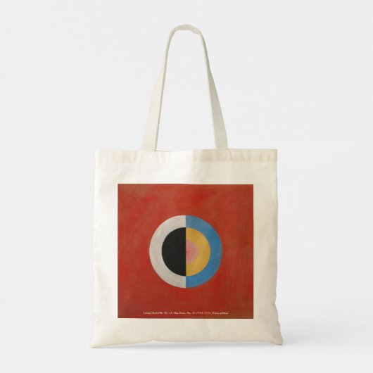 Hilma af Klint abstracte art Canvas tas (Achterkant)
