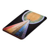 Hilma Af Klint, altaarstuk nr. 1, Abstracte kunst Magneet (Linkerzijde)