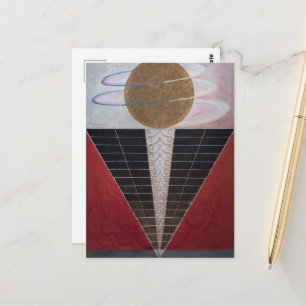 Hilma Af Klint, altaarstuk nr. 2, Abstracte kunst Briefkaart