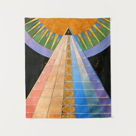 Hilma Af Klint Altarstuk nr. 1 Wandkleed (Voorkant)
