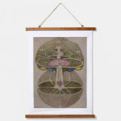 Hilma af Klint, Boom van de Kennis No1 Abstracte K Hangend Wandkleed (Voorkant)
