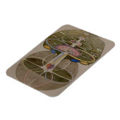 Hilma af Klint, Boom van de Kennis No1 Abstracte K Magneet (Linkerzijde)