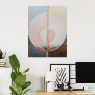 Hilma af Klint, de duif nr.25, Abstracte kunst Poster